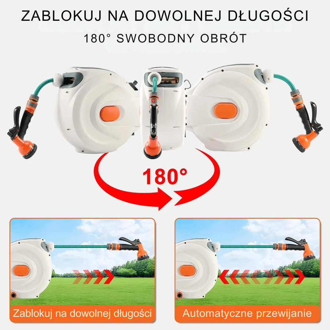 Automatyczny zwijacz węża ogrodowego Ogrodly™
