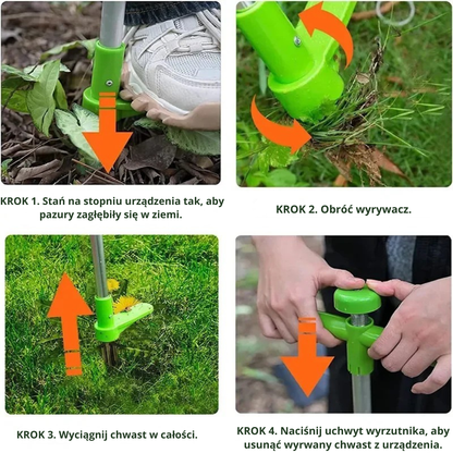 Chwastownik nożny Ogrodly™ — usuń chwasty bez schylania