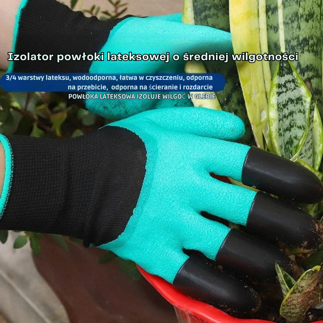 Rękawice ogrodowe z pazurami Ogrodly™
