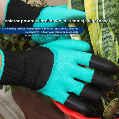 Rękawice ogrodowe z pazurami Ogrodly™